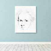 Soren Aabye Kierkegaard Canvas Afdruk (Insitu (Houten vloer))