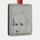 Soren Aabye Kierkegaard Metalen Ornament (Rechts)