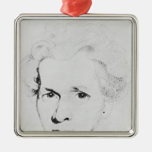 Soren Aabye Kierkegaard Metalen Ornament (Voorkant)