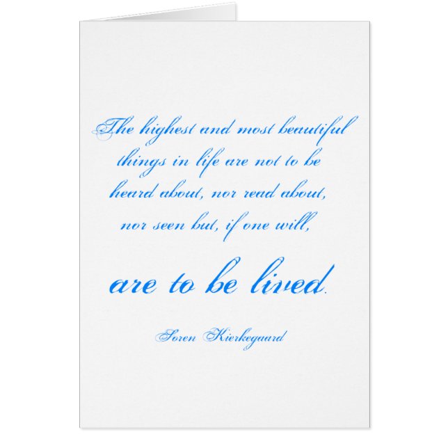 Soren Kierkegaard (Voorkant)