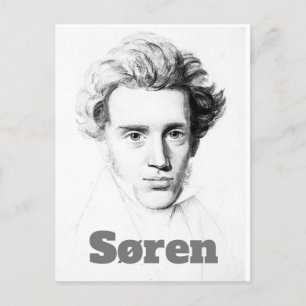 Søren Kierkegaard Briefkaart