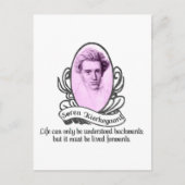 Søren Kierkegaard Briefkaart (Voorkant)