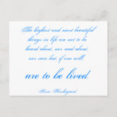 Soren Kierkegaard Briefkaart (Voorkant)