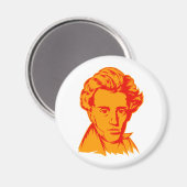 Soren Kierkegaard filosofie van existentialistisch Magneet (Voorkant / Achterkant)