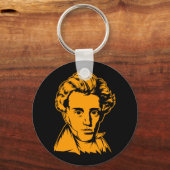 Soren Kierkegaard filosofie van existentialistisch Sleutelhanger (Voorkant)