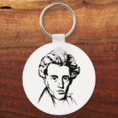 Soren Kierkegaard filosofie van existentialistisch Sleutelhanger (Voorkant)