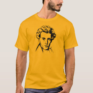 Soren Kierkegaard filosofie van existentialistisch T-shirt