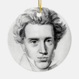 "SOREN KIERKEGAARD" KERAMISCH ORNAMENT