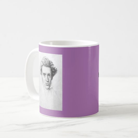 Søren Kierkegaard Koffiemok (Voorkant links)