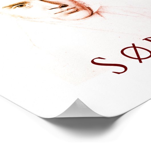 Søren Kierkegaard Poster (Hoek)