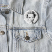 "SOREN KIERKEGAARD" RONDE BUTTON 5,7 CM (In situ)