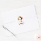 Søren Kierkegaard Ronde Sticker (Envelop)