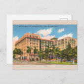  Soreno Hotel St. Petersburg FL Briefkaart (Voorkant / Achterkant)