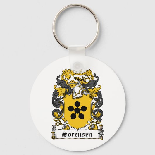 Sorensen Family Crest Sleutelhanger (Voorkant)