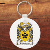 Sorensen Family Crest Sleutelhanger (Voorkant)