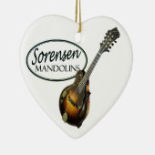 Sorensen Mandolins kerstornament Keramisch Ornament (Rechts)