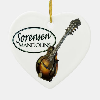Sorensen Mandolins kerstornament Keramisch Ornament