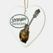 Sorensen Mandolins kerstornament Keramisch Ornament (Links)
