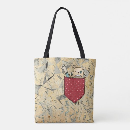 Sorgenfressertasche Tote Bag (Achterkant)