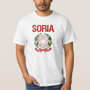 Soria Italiaanse achternaam T-shirt