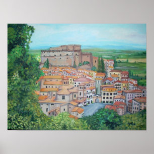 Soriano nel Cimino, Italië Poster
