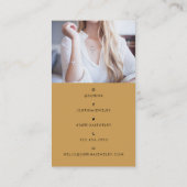 Sørina Jewelry Logo Gold Visitekaartje (Achterkant)