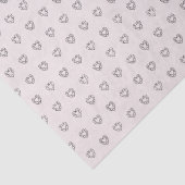 Sørina Jewelry Logo Roos Quartz Tissuepapier (Detail)