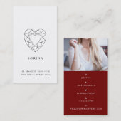 Sørina Sieraden Logo Ruby Visitekaartje (Voorkant / Achterkant)