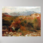 Sorolla - Alhambra Poster (Voorkant)