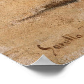 Sorolla - Beach Scene Poster (Hoek)