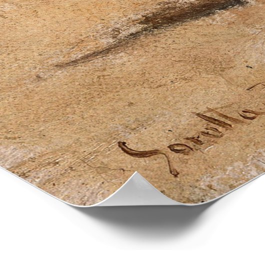 Sorolla - Beach Scene Poster (Hoek)