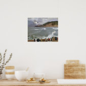Sorolla - Breakwater, San Sebastian Poster (Keuken)