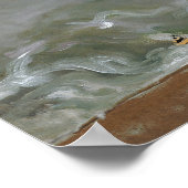 Sorolla - Breakwater, San Sebastian Poster (Hoek)