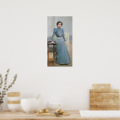 Sorolla - Clotilde In A Grey Dress Poster (Keuken)