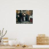 Sorolla - De reliek kussen Poster (Keuken)