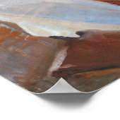 Sorolla - de roze Robe na het bad Poster (Hoek)