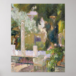 Sorolla - De tuinen bij het familielandhuis Poster