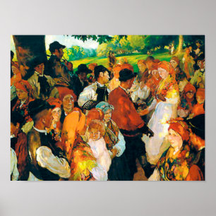 Sorolla - Fiesta Gallega Poster