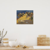 Sorolla - Galicia Wagtails Poster (Keuken)