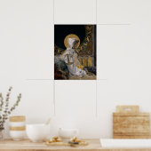 Sorolla - Heilige in gebed Poster (Keuken)