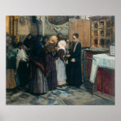 Sorolla - Het kreupeltje kussen Poster (Voorkant)