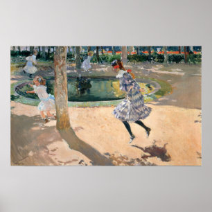 Sorolla - Het touwtjespringen Poster