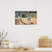 Sorolla - Het touwtjespringen Poster (Keuken)