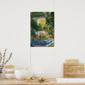 Sorolla - House Courtyard Poster (Keuken)