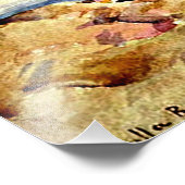 Sorolla - Jongen op de zand, mooie kunst Foto Afdruk (Hoek)