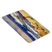 Sorolla - Jongen op de zand, mooie kunst Magneet (Rechterzijde)