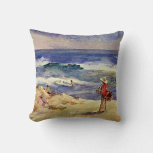 Sorolla - Jongen op het Zand Kussen