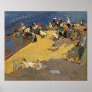 Sorolla - Kwikstaarten uit Galicië Poster