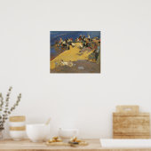 Sorolla - Kwikstaarten uit Galicië Poster (Keuken)