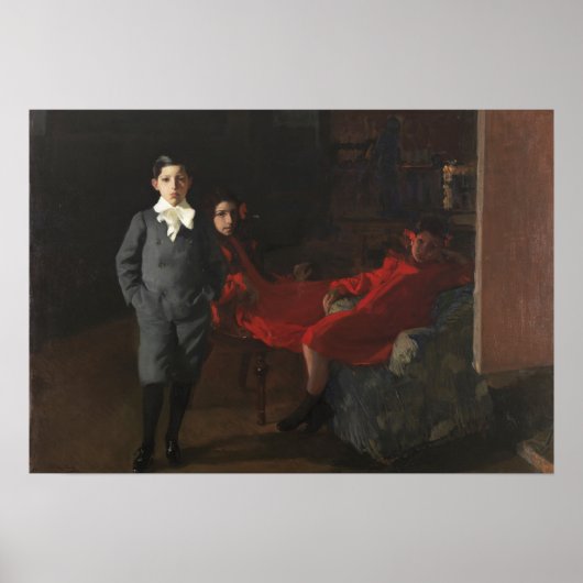 Sorolla - Mijn kinderen Poster (Voorkant)